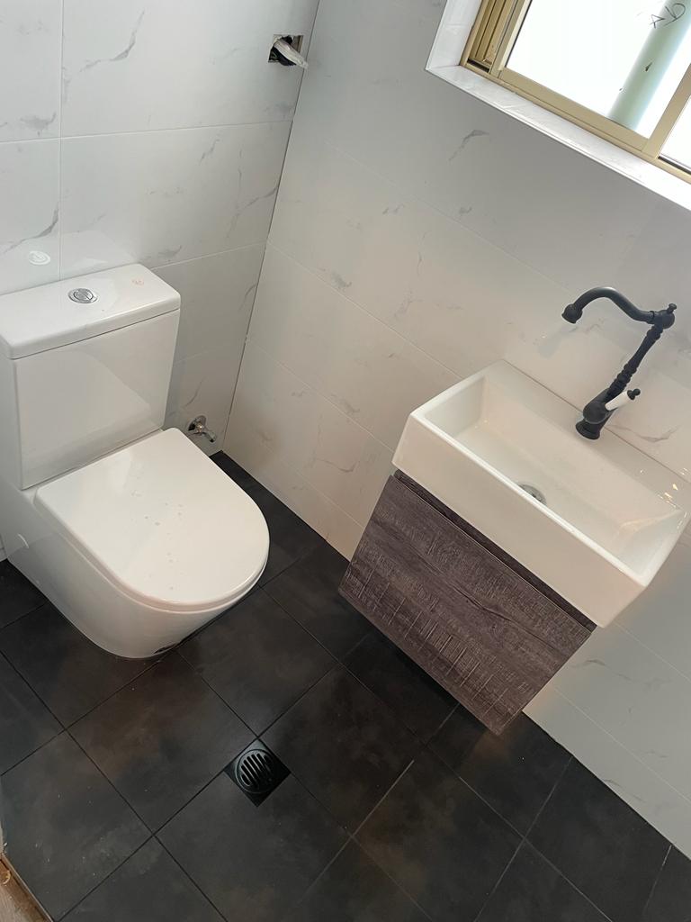New Toilet Installation