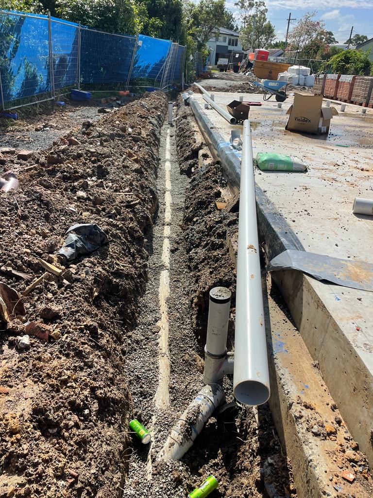 Underground Plumbing Pipes